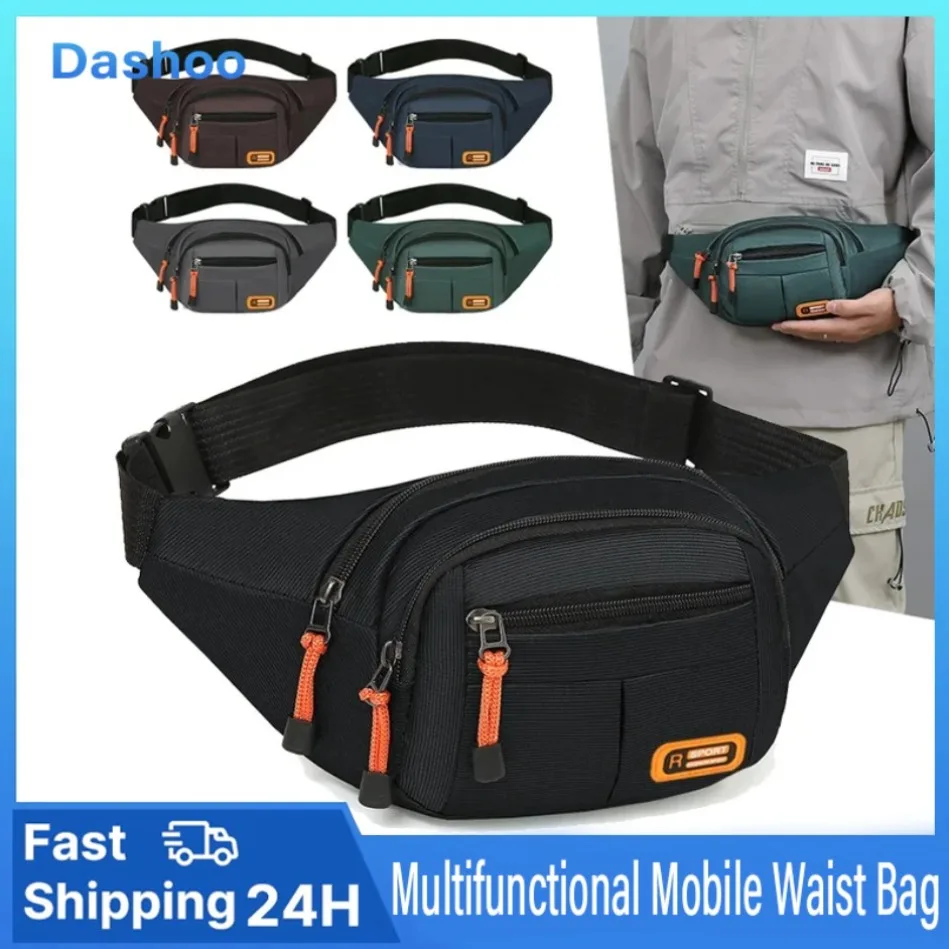 

Multifunctional Mobile Waist Bag For Both Men And Women Large Capacity Anti Splash Business Wear-resistant Construction Site Bag