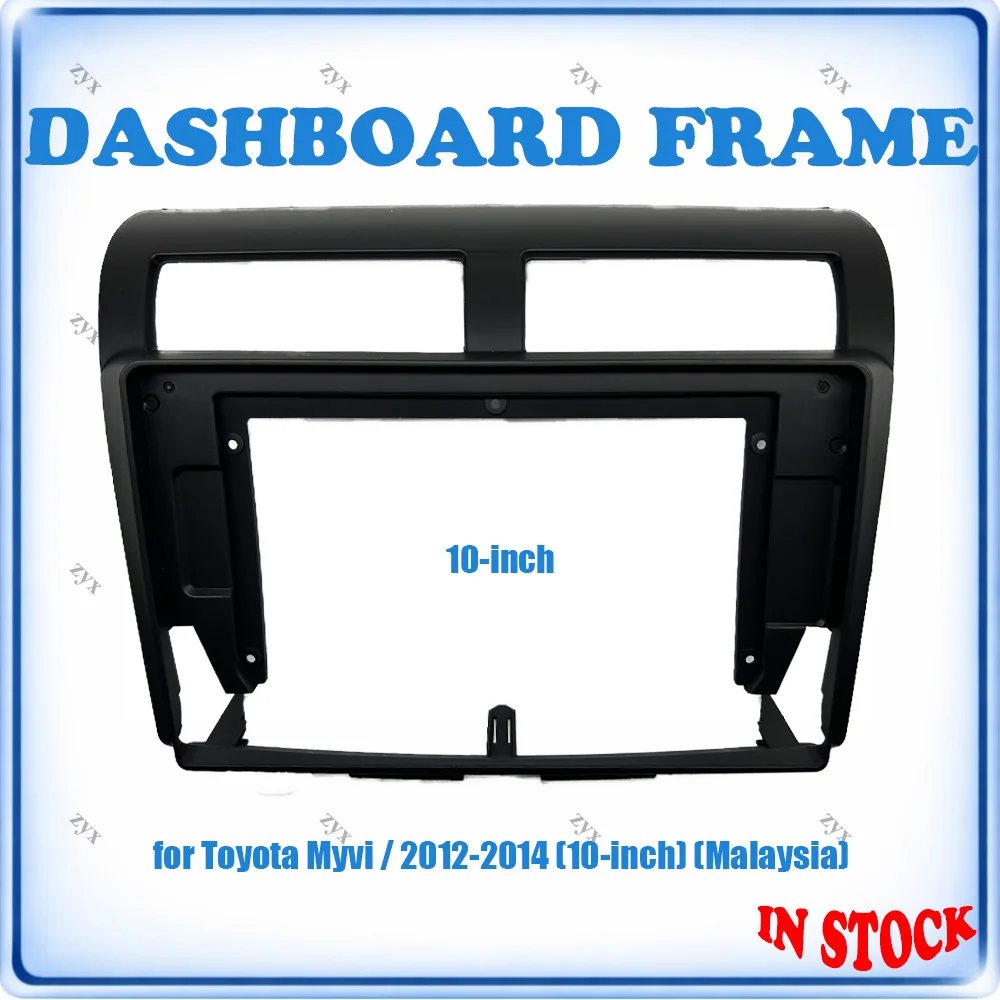 

Car Radio Fascia Frame For Toyota Myvi 2012-2014 10 inch Malaysia Version RHD Wiring Harness Power Cable Plug & Play No Cutting
