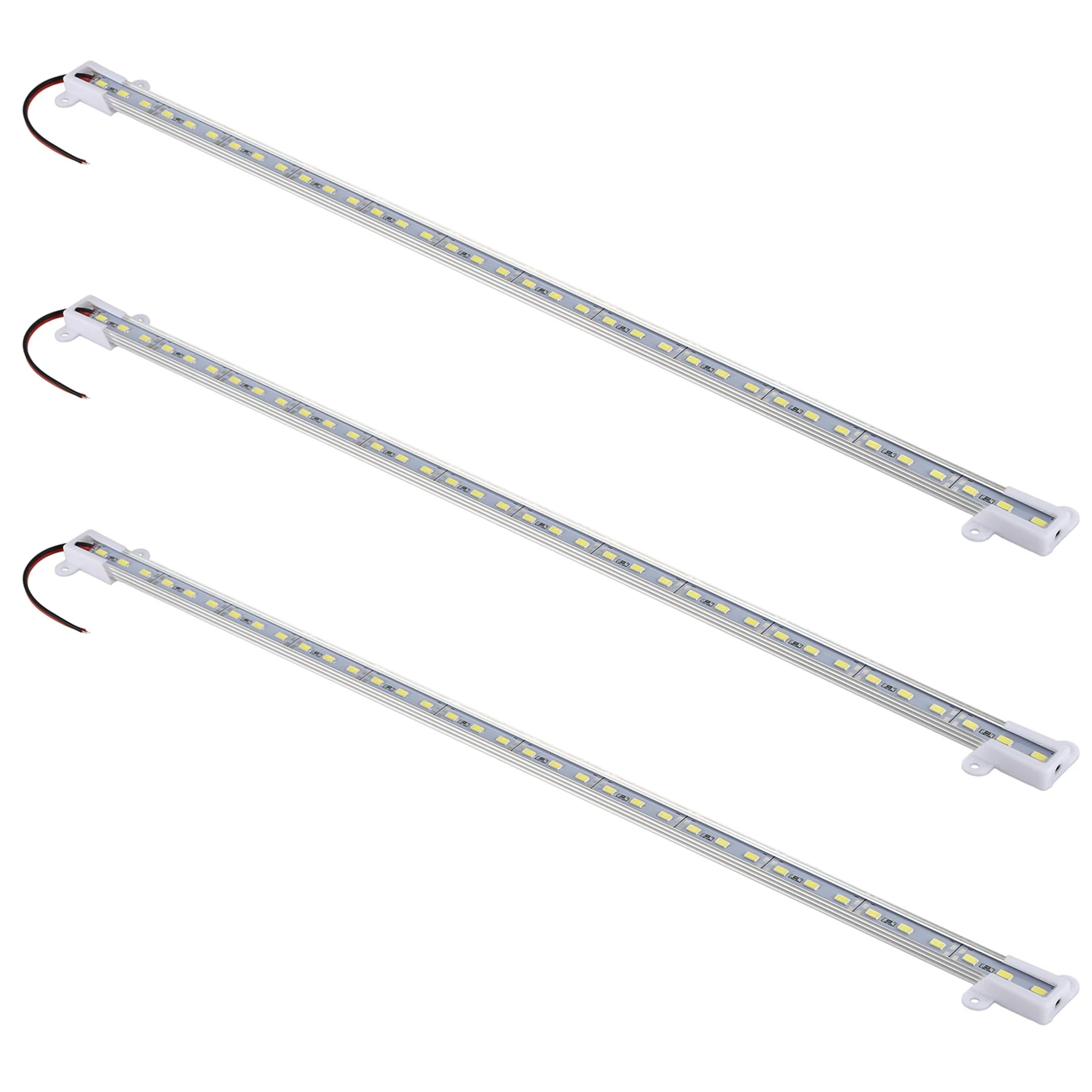 

AA49 3X 50CM 12V 36 LED 5630 SMD Hard Strip Bar Light Aluminum Rigid White