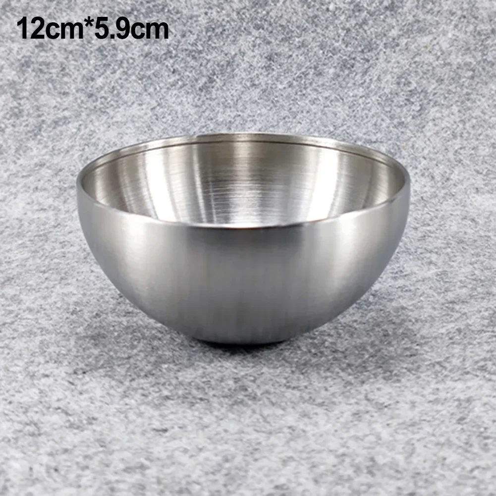 Gold Stainless Steel Fruits Salad/Bowls Soup /Rice /Noodle /Ramen Bowls Kitchen Tableware Utensils Food Container Mixing Bowls