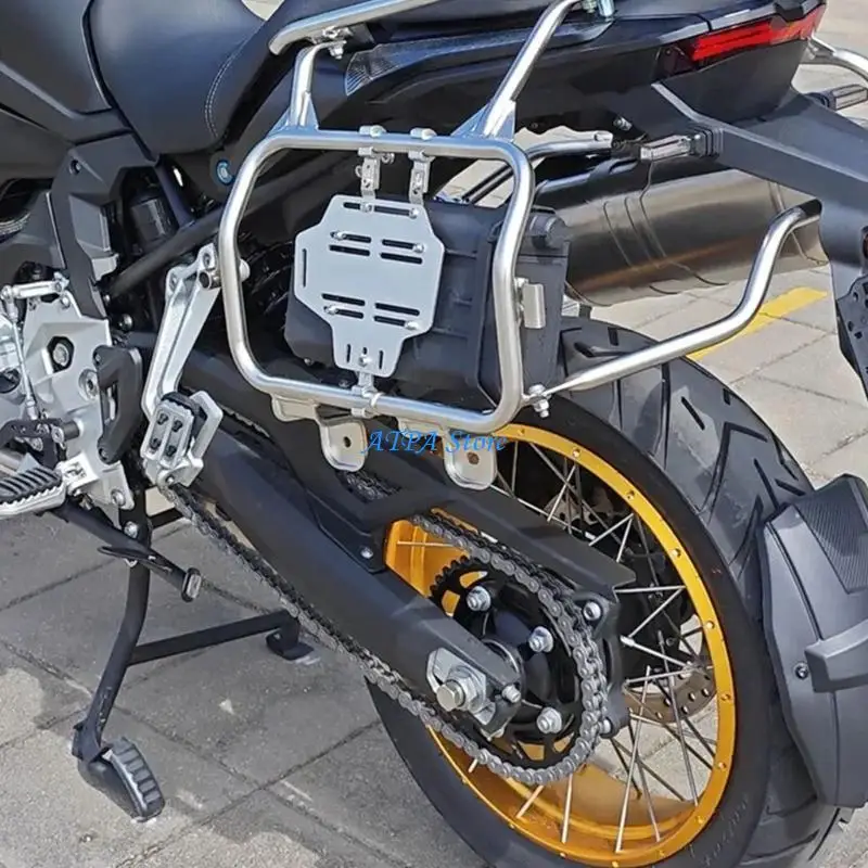 

U13C Motorcycle Side Tool Box Modification Luggage Rack Side Tool Box for CRF1000L Motorbike Waterproof Toolbox