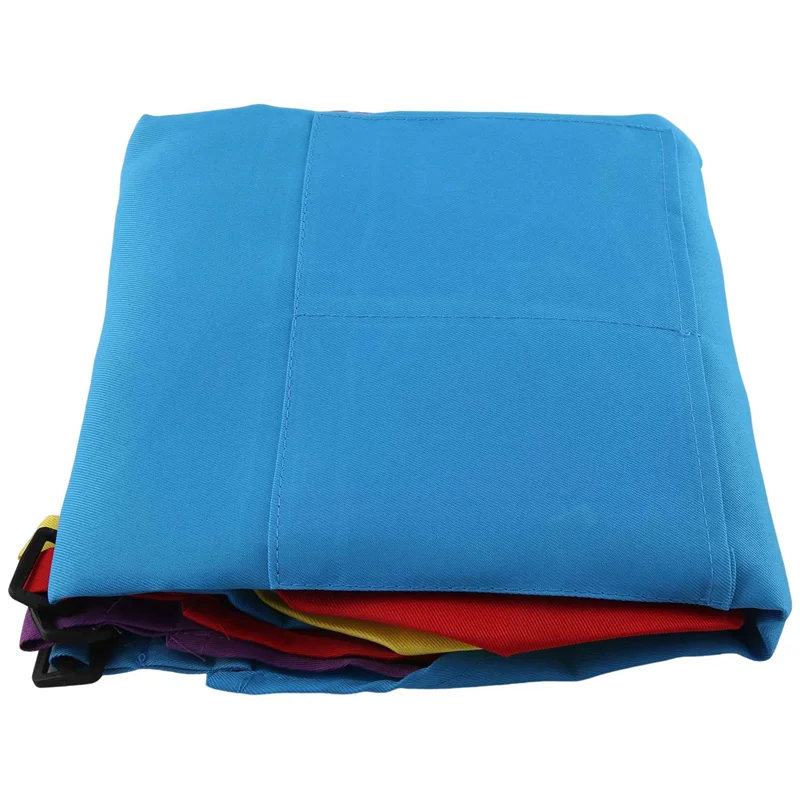 طقم مريلة وشيف للأطفال مكون من 8 قطع، قابل للتعديل، مع مريلة مطبخ مكونة من جيبين