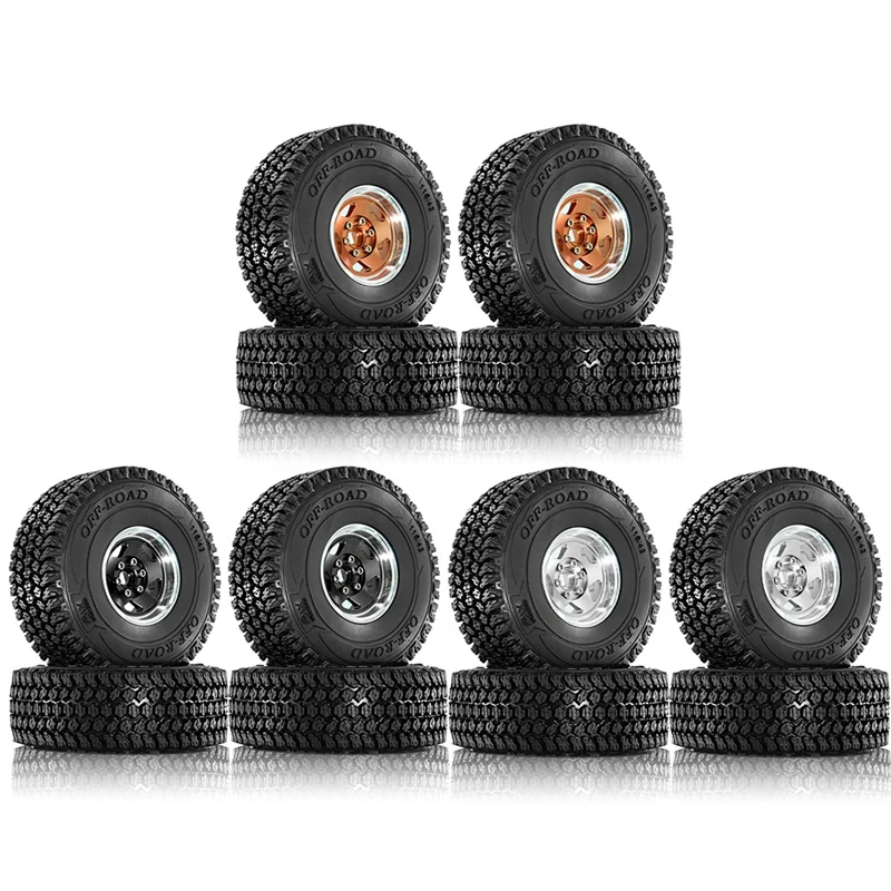 MAKE-4 шт., 116 мм, внедорожные шины для багги, колеса, шестигранные ступицы 12 мм для 1/10 радиоуправляемого гоночного автомобиля, 4WD Nitro HPI/HSP/BAZOOKA/CAMPER/Kyosho