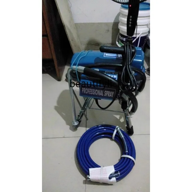 Smart Voice Control Airless Paint Sprayer, High Pressure Electric Latex Putty Coating Spray Machine