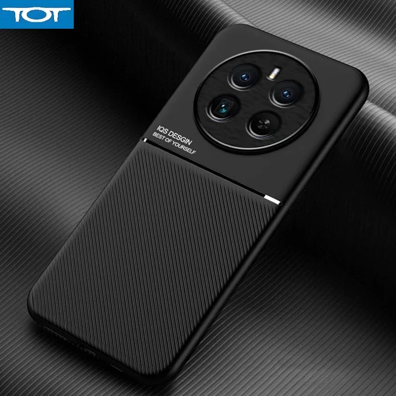 

Кожаный автомобильный магнитный держатель для Realme 12 Plus 5G, чехол для телефона OPPO Realme 12 + Plus RMX3867 6,67 дюйма, противоударная задняя крышка
