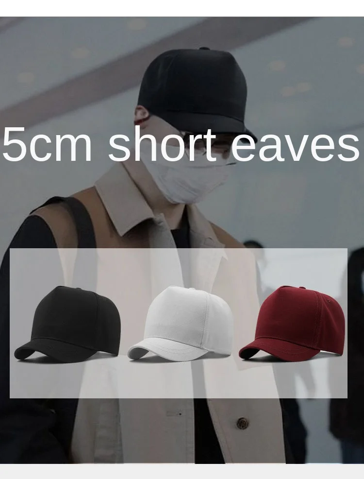 Übergroße XXL-Baseballkappen, verstellbare Papa-Hüte, kurze Rechnung für große Köpfe, 58–60 cm, 60–65 cm, extra große Golfmützen mit niedrigem Profil – Detail 4
