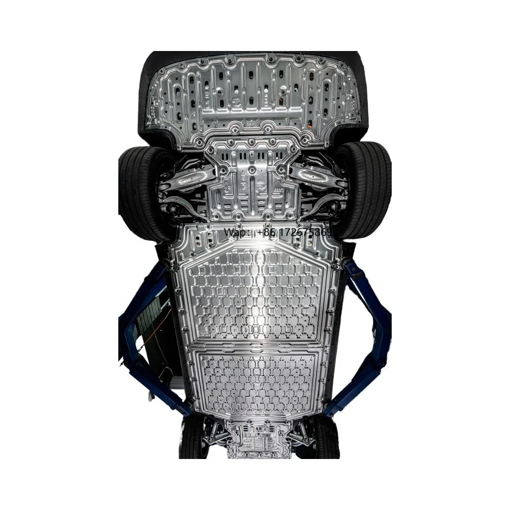 

Li Auto Accessories Alu Alloy 2.5 mm Engine Battery Cover Underbody Protection Skid Plates Fit for Lixiang I8 6 7 8 9 Mega One