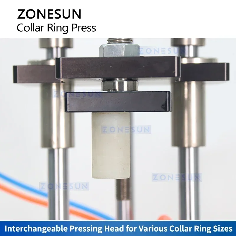 Zonesun ZS-YGX01 Tabletop Perfume Collar Press Perfume Collar Fitting Tool Perfume Collar Ring Crimping Machine