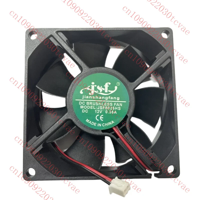 

Оригинальный JSF8025HS DC12V 0,35A 8CM 8025 80*80*25 мм 2-линейный вентилятор для осушителя воздуха насилия