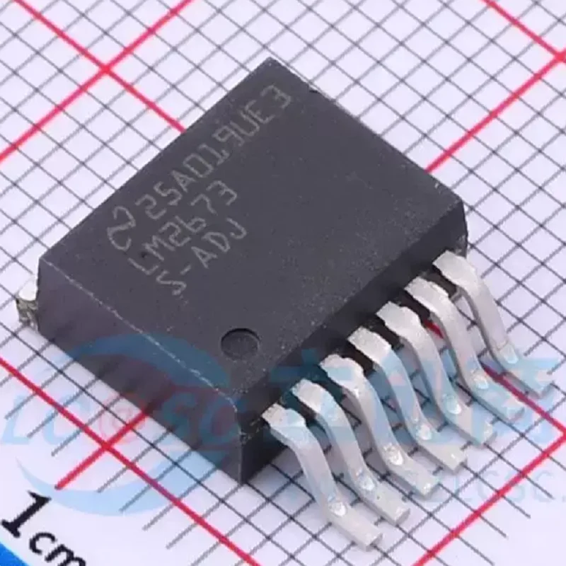 Integrated Circuits (ICs) LM2673SX-ADJ Buck Switching Regulator IC Positive Adjustable 1.2V 1 Output 3A TO-263-8, D2PAK