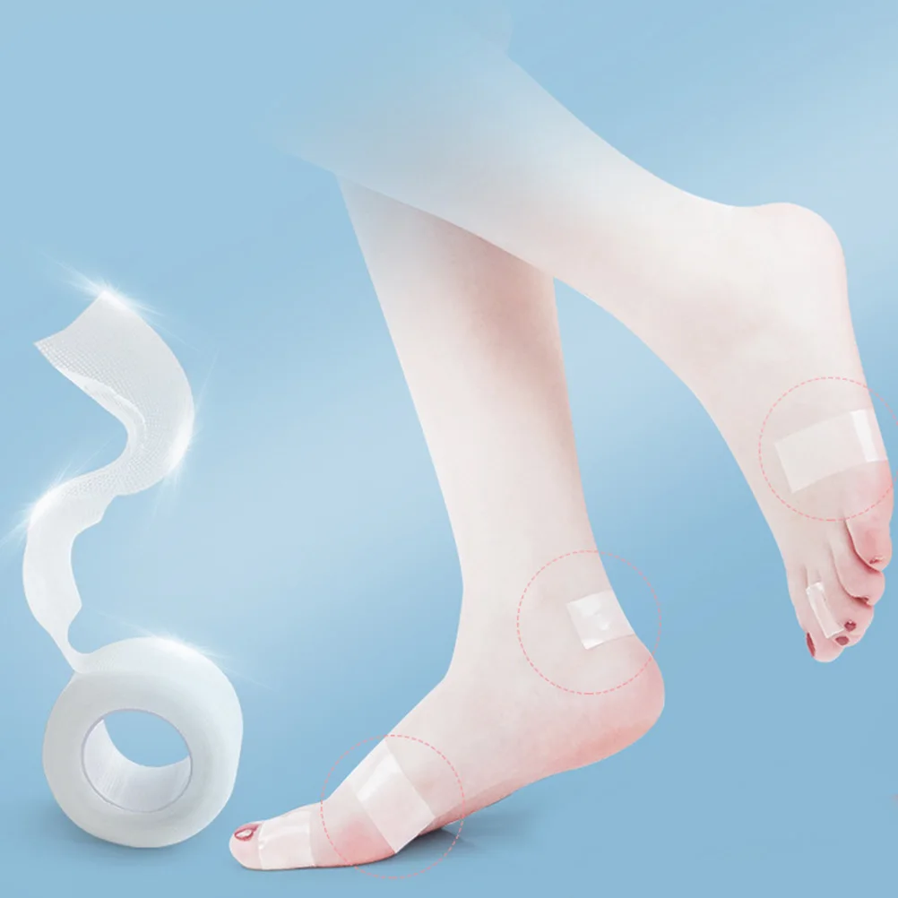 2 Rollen Anti-Verschleiß-Fußaufkleber, Pflegepads für hohe Fersen, Schuheinlagen, transparentes Fersenband, Schutz für Fußpflege-Werkzeuge