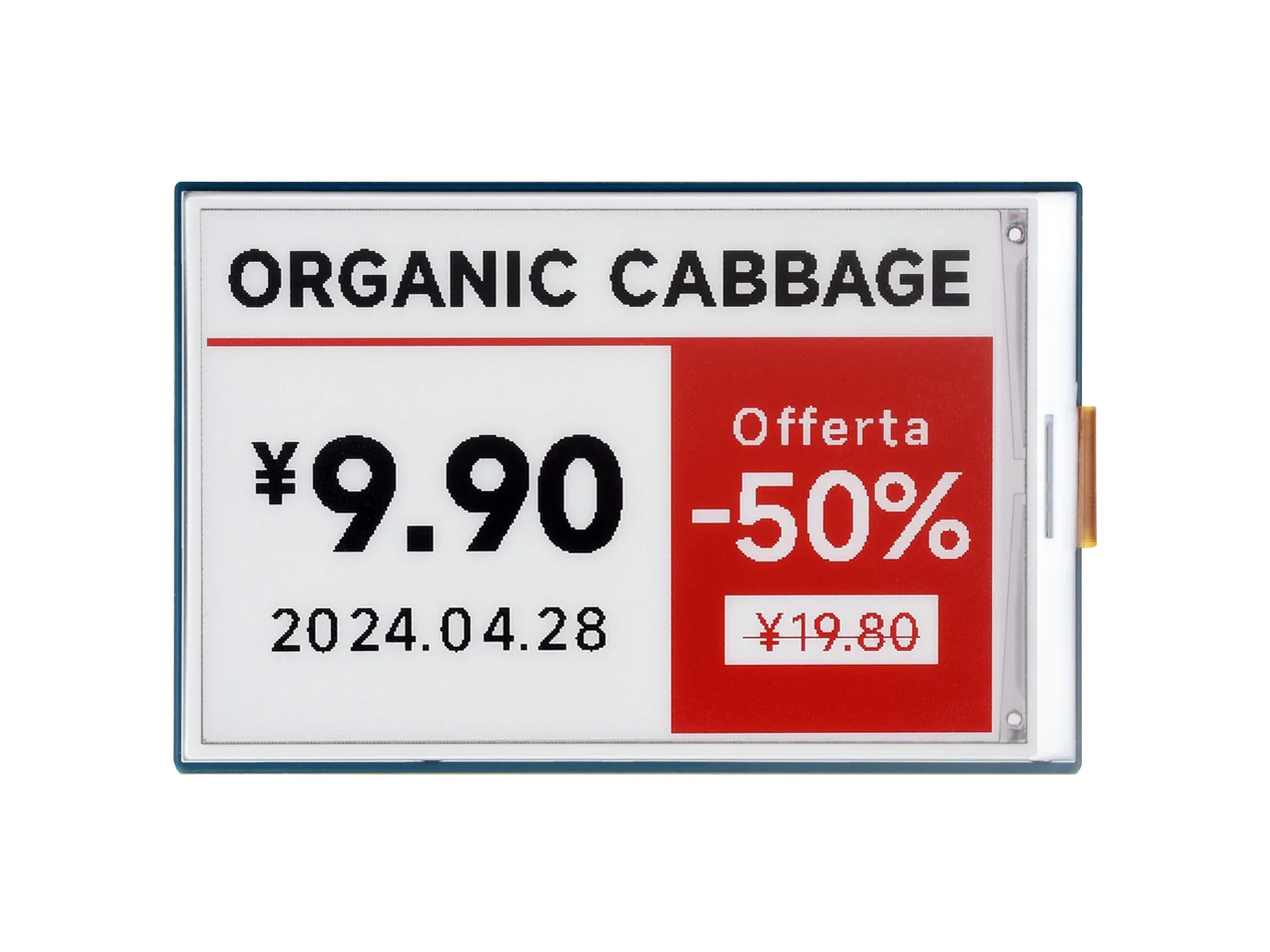 Waveshare 3.52inch E-Paper Display (B), E-Ink Display, 360x240, Red/Black/White, SPI  for Raspberry Pi/ Jetson Series/RDK X3 image 4