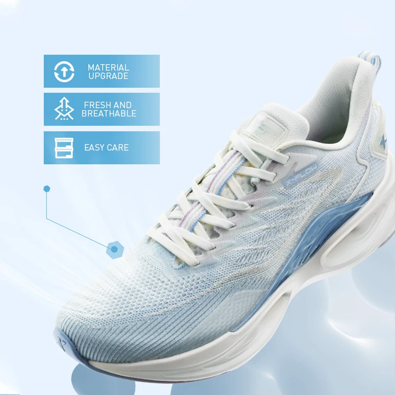 Xtep X-FLOW 4.0/5.0/6.0 Running Shoes Men Lightweight Jogging Support Men\'s Sport Shoes Female Male Sneakers Women 879219110517