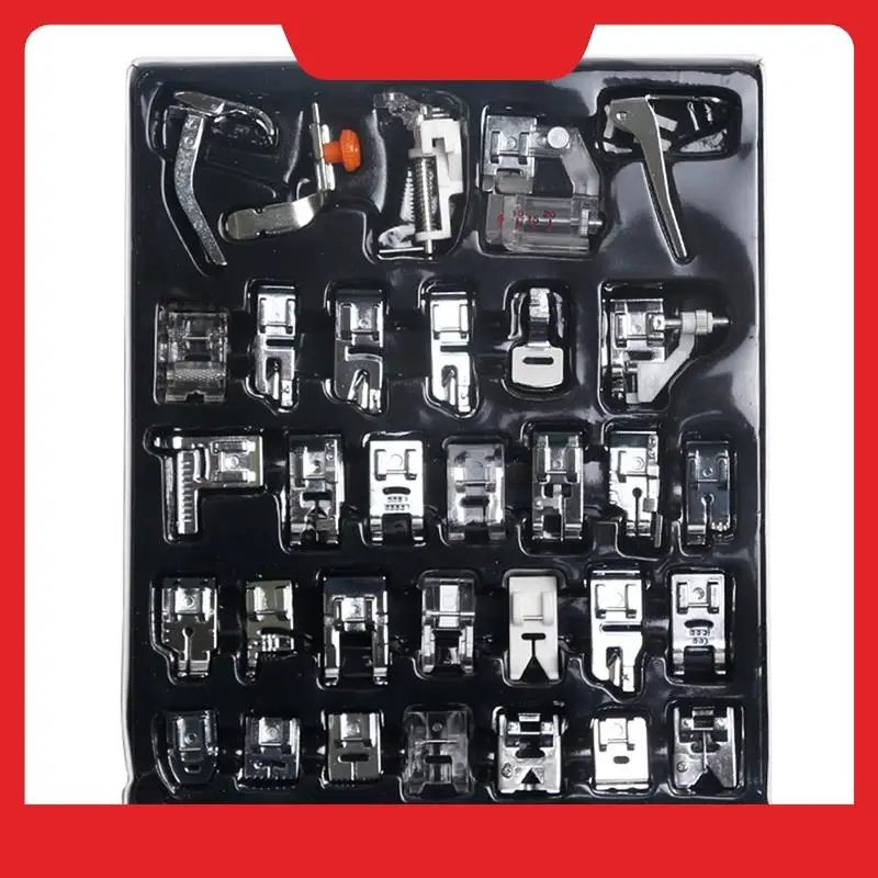 Sewing Machine Presser Foot Kit, Knitting Sewing Machine Parts Accessories For Brother Babylock For Singer For Toyota Etc