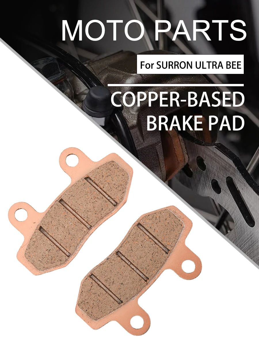 AliExpress XCMT Motorcycle Front And Rear Brake Pads OEM Original Copper Based Sintering Enduro For Sur-Ron Surron Ultra Bee Dirt Bike Part