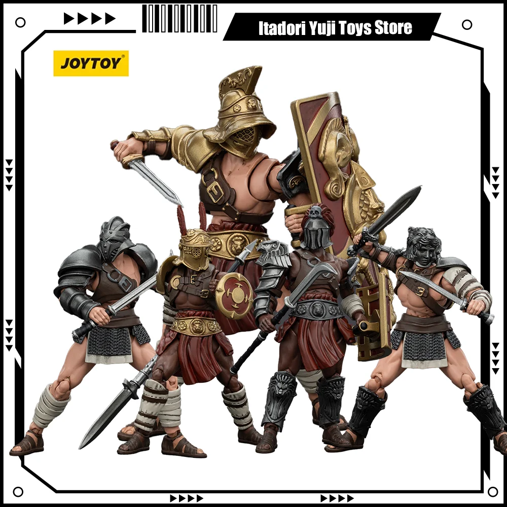 

[В наличии] JOYTOY 1/18 фигурка римского гладиатора Мурмило, ножницы-гладиаторы, Hoplomachus, аниме-фигурка, подвижная модель
