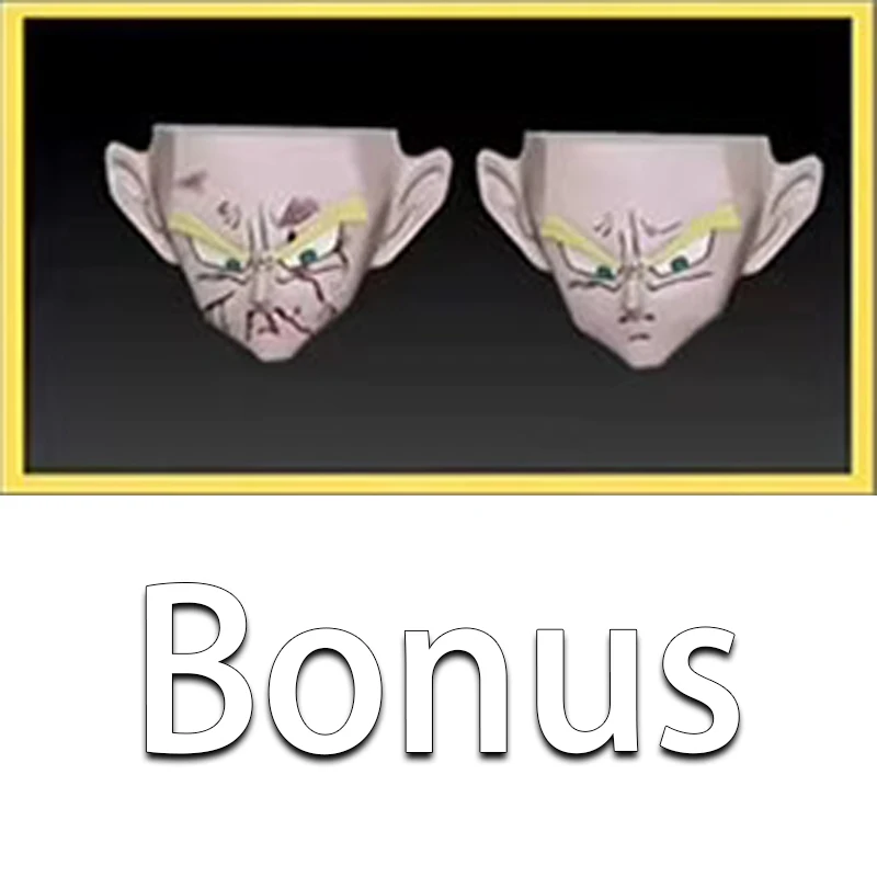 

In Stock Dcg Toys Dragon Ball Z Super Saiyan Son Goku Head Accessories Bonus Anime Action Figure Kids Toys Gifts