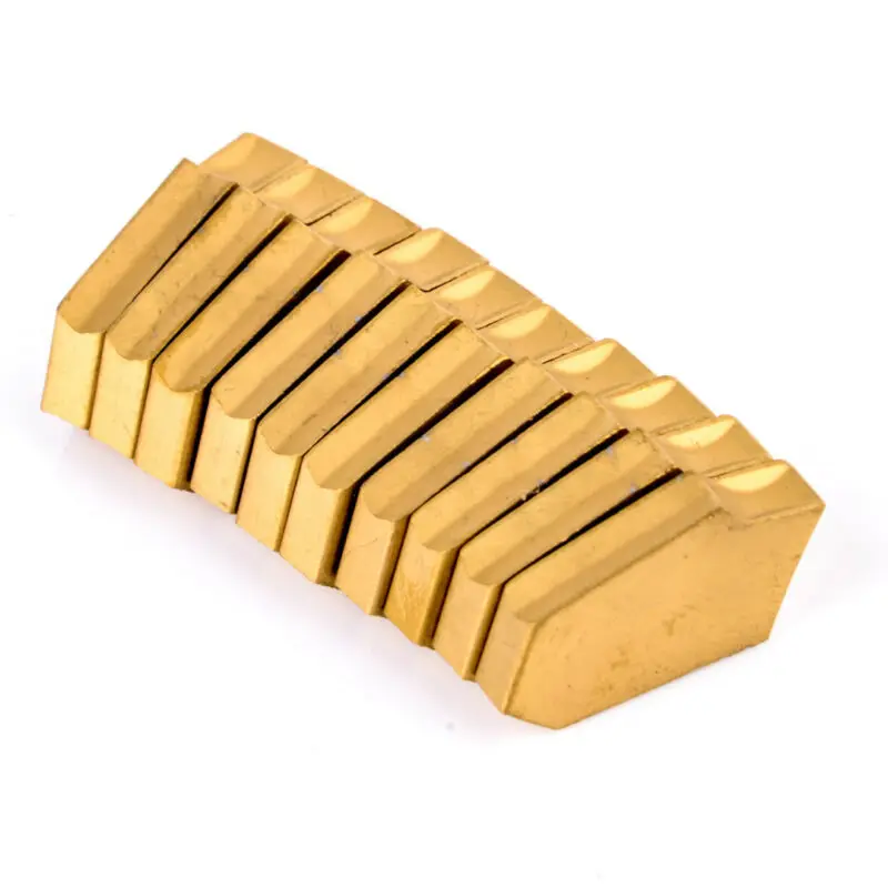 ZQMX3N11-1E Carbide inserts Blade Cut-Off Cutter Gold Milling Tool 10pcs 3mm Accessories Practical Replacement