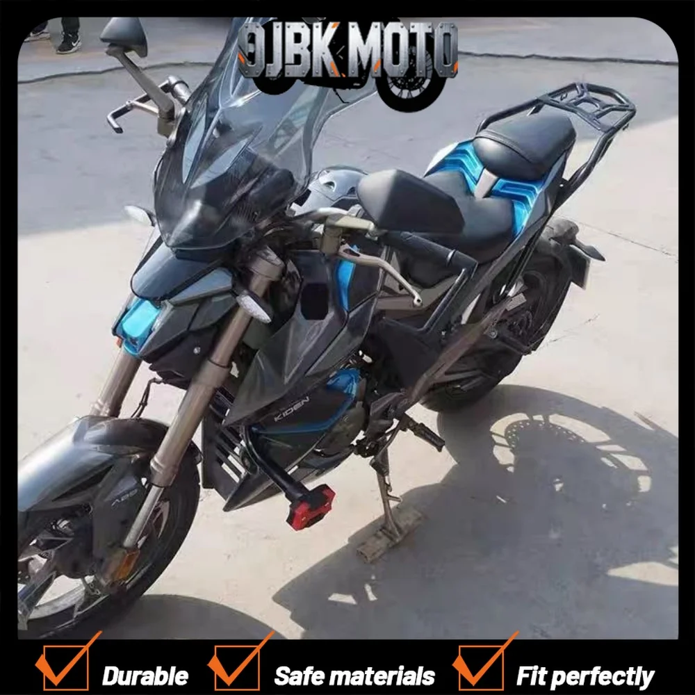 【Perfect fit】Fit for Zontes U125 U1-125 U155 U1-155 / U1 155 Motorcycle Rear Seat Luggage Rack Passenger Handle Grip Back Seat B