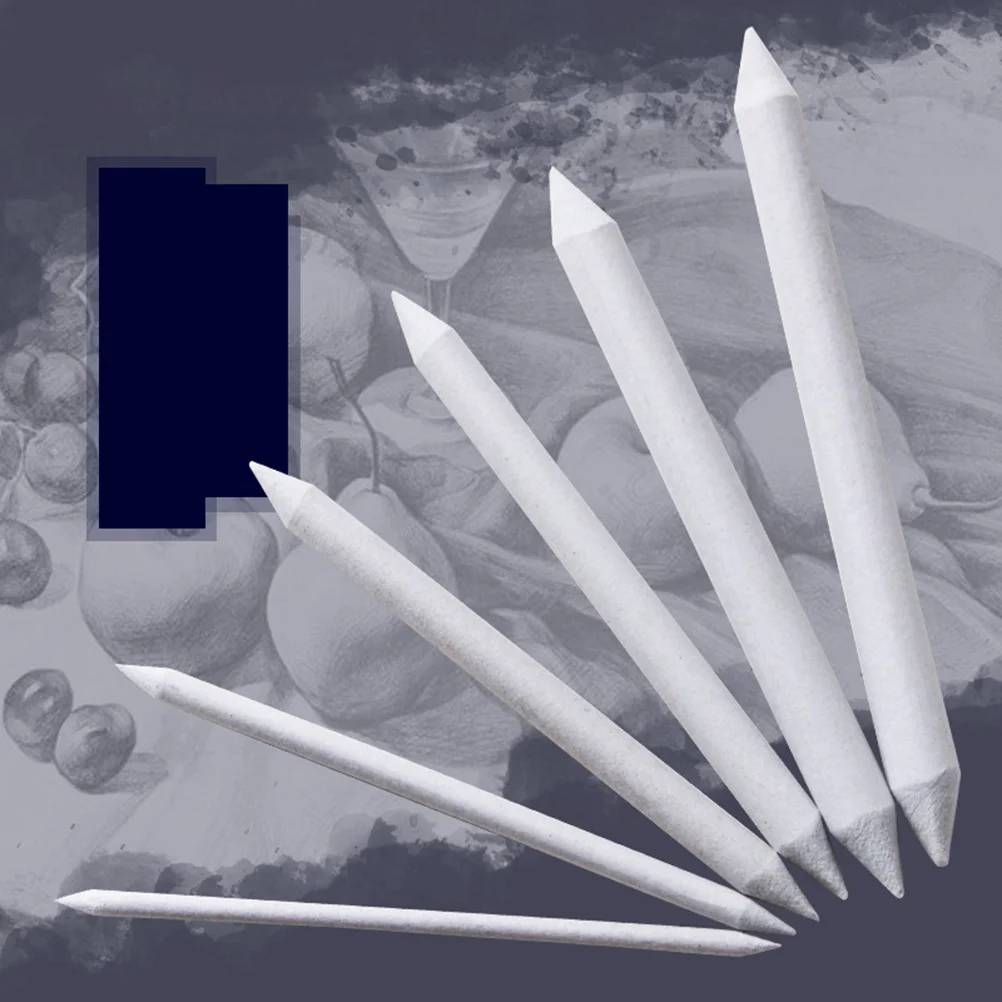 

15Pcs Sketch Tool Stumps and Tortillions Set Paper Blending Stumps Pencil Sandpaper Pointer Art Drawing Blenders Drawing Tools