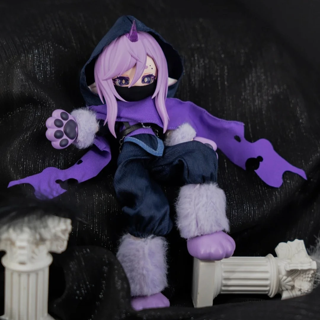 Dedicated to Luna for Moon 1/12 MJD Blind Box Cute Action Figure
