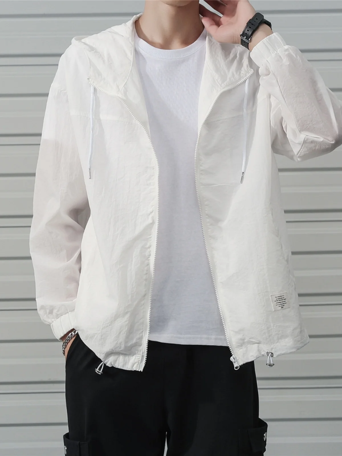 

Men's Summer Thin Sportswear Sun Protection Jaet Trendy Brand Ins Sle 2024 New Arrival Korean Version Cool Feeling