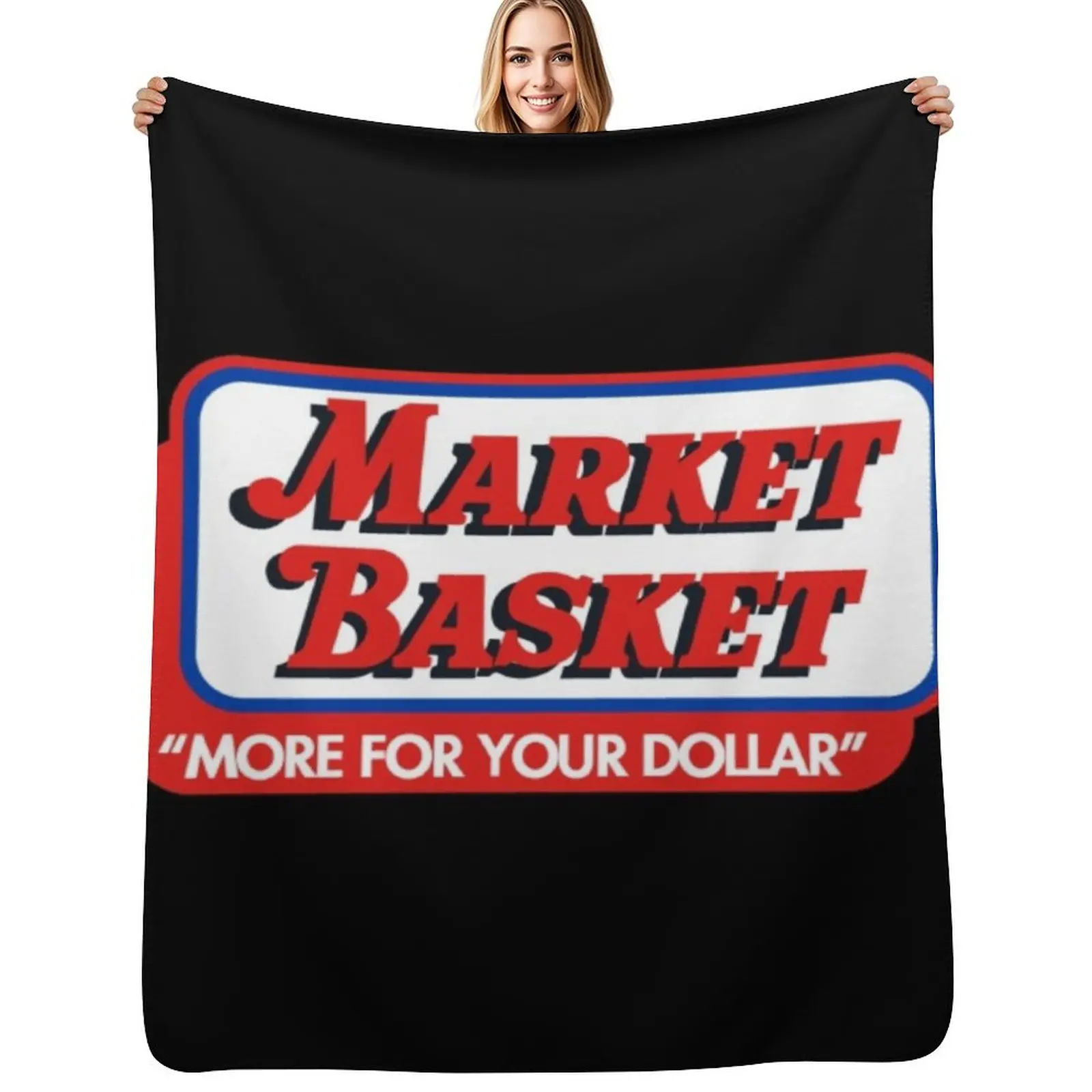 

Market Basket Supermarket Throw Blanket Soft Big manga Hairys Sofa Throw Blankets