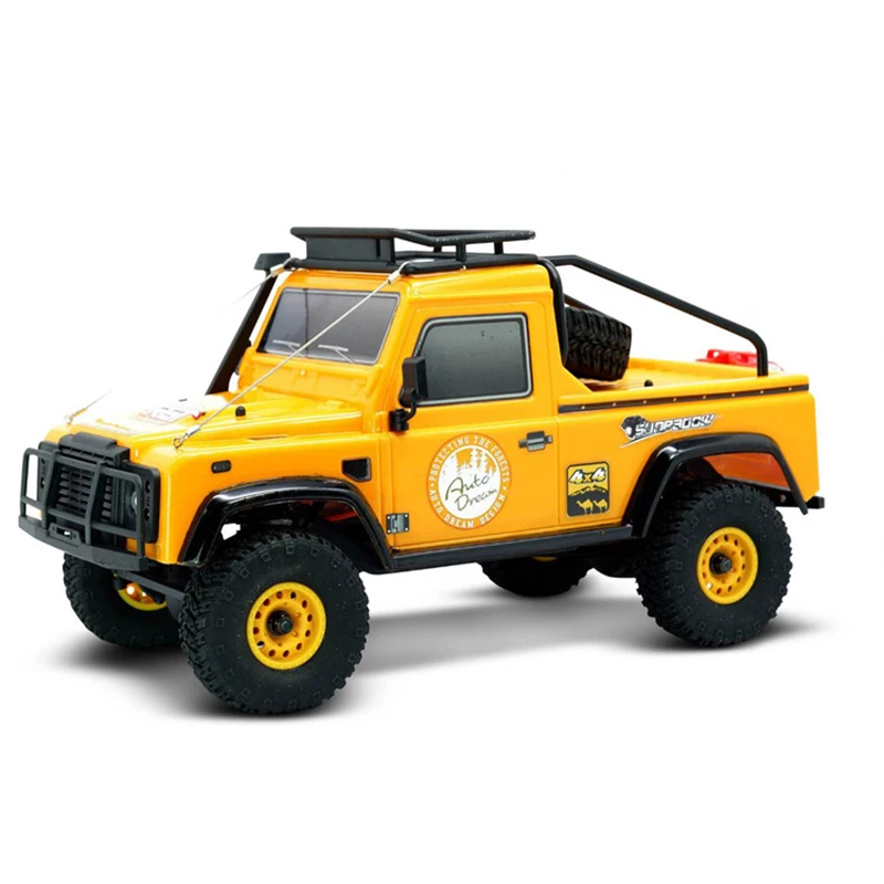 New 1:16 Simulation Ruitai Rgt Remote Control Electric Four-Wheel Drive Climbing Vehicle Off-Road Model Car Festival Boys Gifts