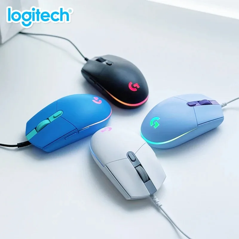 

Беспроводная мышь Logitech G102 для нескольких устройств, эргономичная, с бесшумным кликом, 2,4 ГГц, USB-приемник для ПК, Mac, настольных компьютеров, офиса, дома, M650/M350