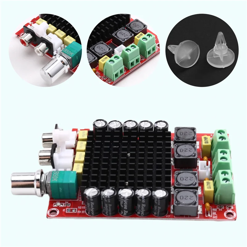 【Livraison Rapide】XH-M510 TDA7498 Class D Amplifier Board 2X100W Dual Channel Audio Stereo Digital Amplifier Module
