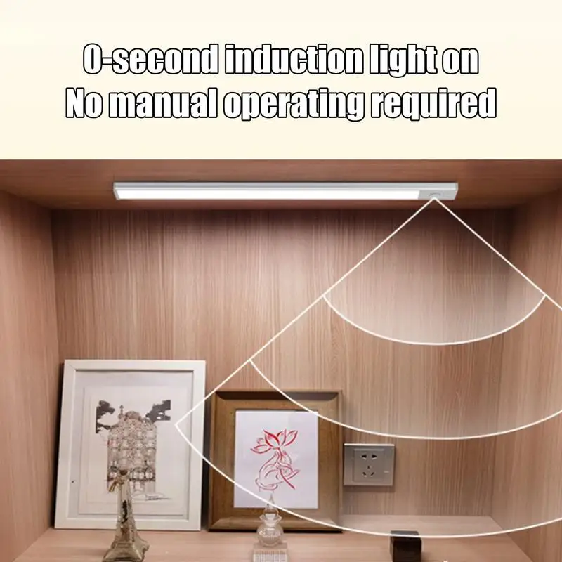 

Under Cabinet Lights Led Light Strip Under Cabinet With 3 Colors No Drilling Fixtures For Bar Kitchen Stair Drawers Wardrobe