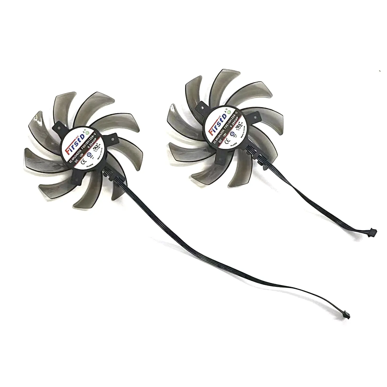 Kankeirr 85mm FDC10H12S9-C 0.35AMP RTX2080 Ventilador de placa de vídeo para PNY Palit RTX 2080 Gamingpro Placa gráfica dupla