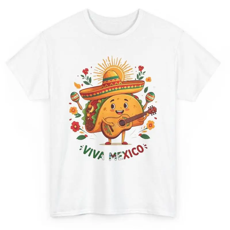 

Mexican Pride T Shirt Independence Day Viva Mexico Funny Taco