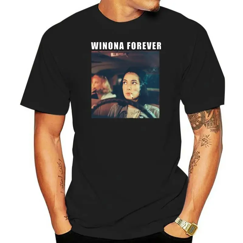 Winona Ryder Signature Mens   Womens T Shirt