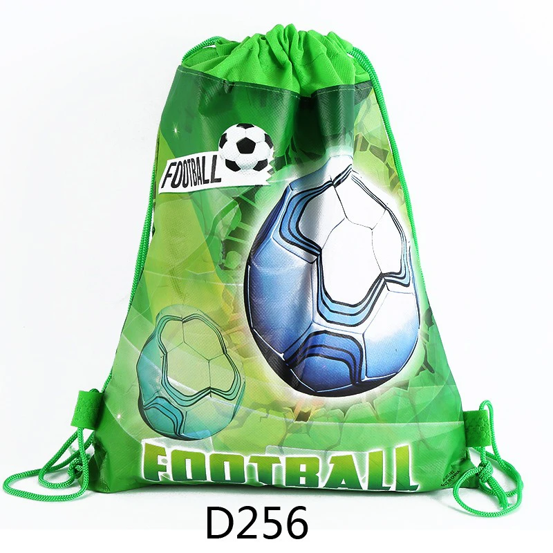 어린이 축구 가방 Drawstring 파티 스포츠 스토리지 축구 배낭 공 홀더 피트니스 부직포 휴대용 스포츠 배낭