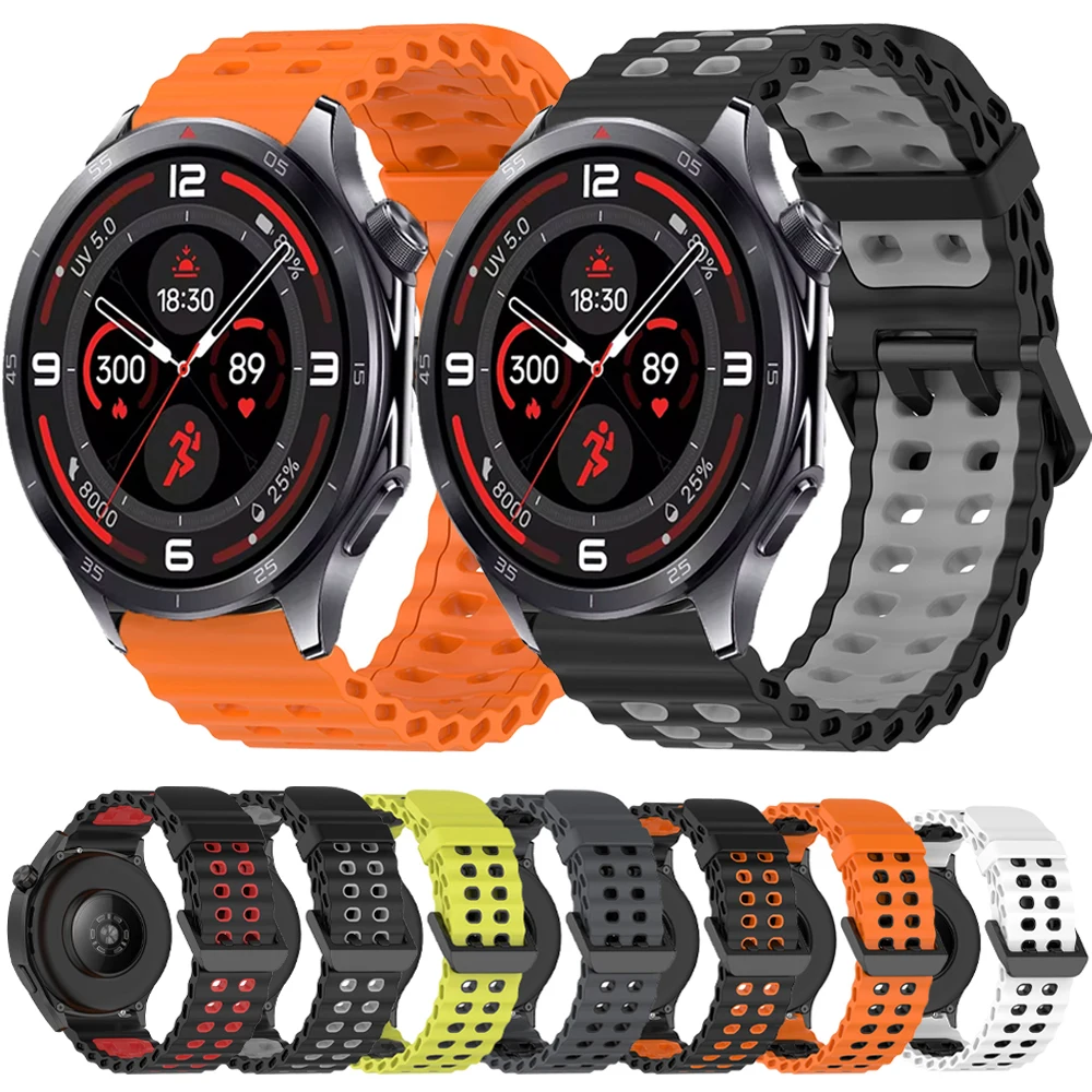 22Mm Ocean Silicone…