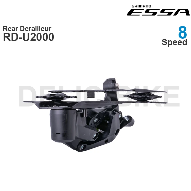 SHIMANO ESSA 8 Speed Groupset REAR DERAILLEUR RD-U2000 Shift lever