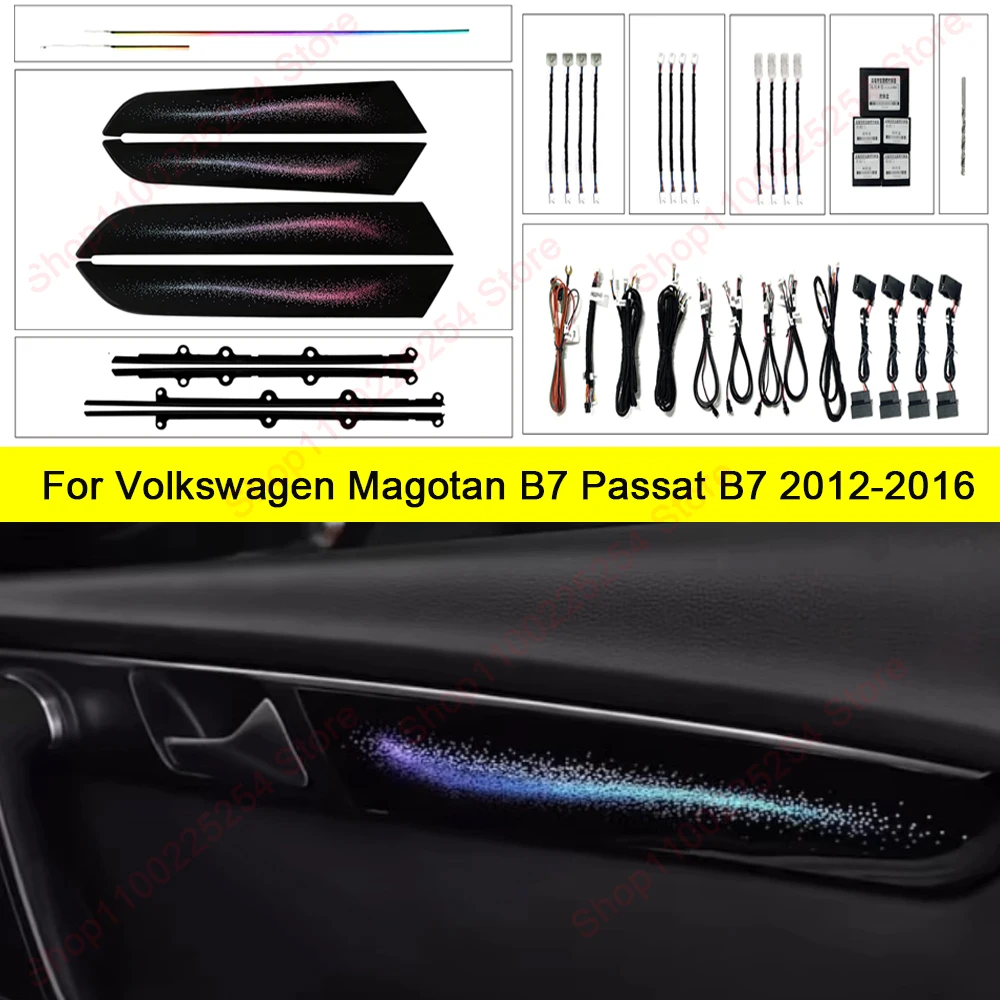 For Volkswagen Magotan Passat  B7 B7 B9 2012-2024 for vw Ambient light Set Car Ambient light Decorative lighting Atmosphere LED