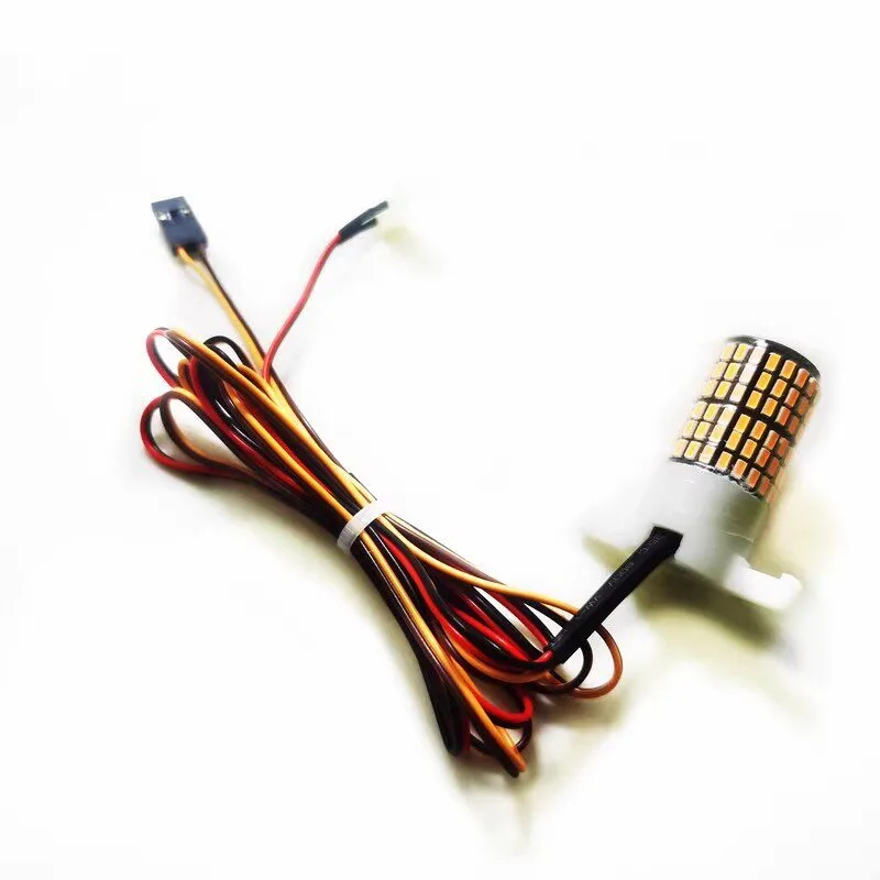 

EDF Afterburner Light Inrunner 70mm 80mm 90mm Fixed Yellow Tail Flame Lamp for FMS Freewing RC Ducted Fan Upgrade Parts