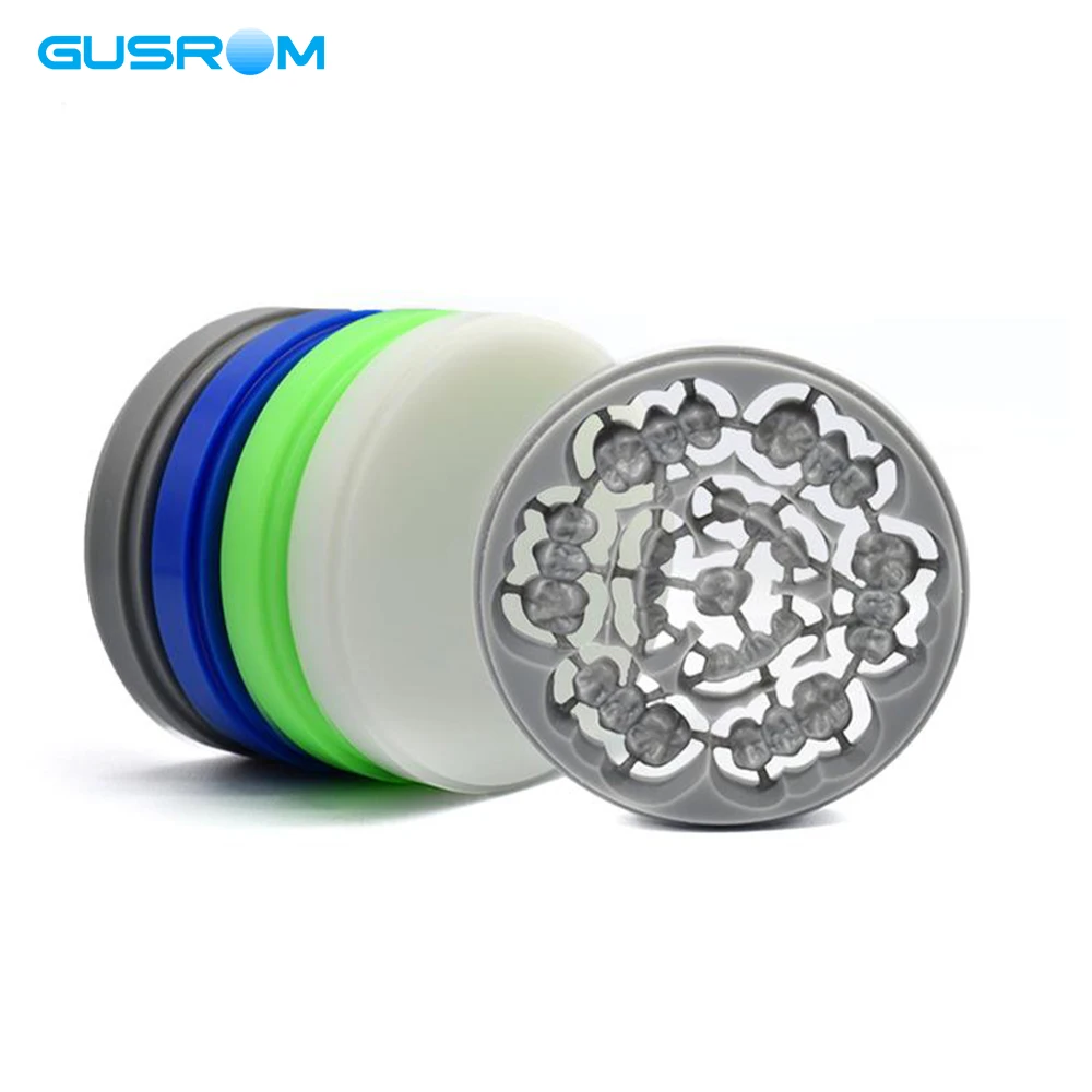 

Burnout Wax Disc 98mm for CAD/CAM Milling Dental Milling Wax Block for Testing Cutting Calibration Wax Coping 16mm GUSROM