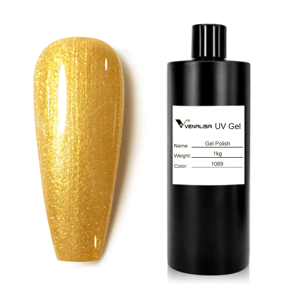 Venalisa Jelly Color Construction Gel Transparant Roze 1l Volume Doordrenken Van Opgeheven Semi-Permanente Zelfnivellerende Pastelgellak