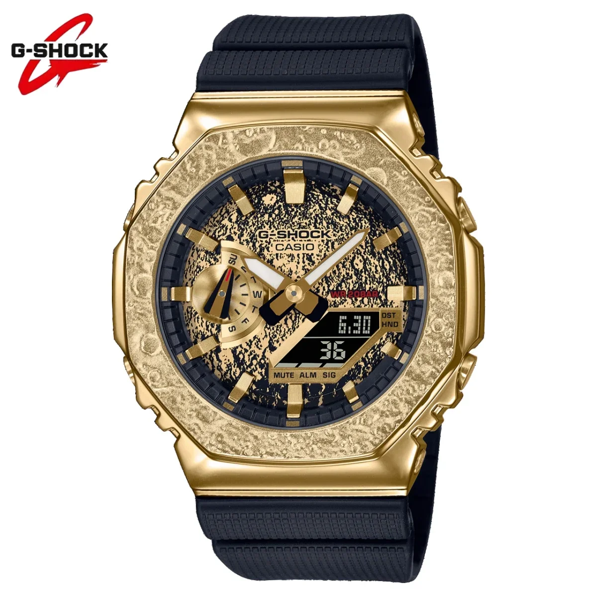 Men Watch Series GM Metal Case Watch Luxury Top Brand 2100 Sports Shockproof Multi functional Watch