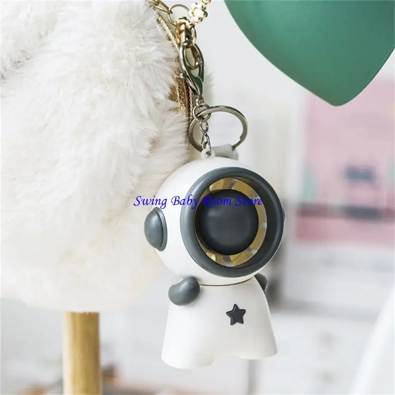 K1AD Портативный вентилятор -астронавт Космический мачин съемный вентилятор Lanyard 3 Speeds Handheld