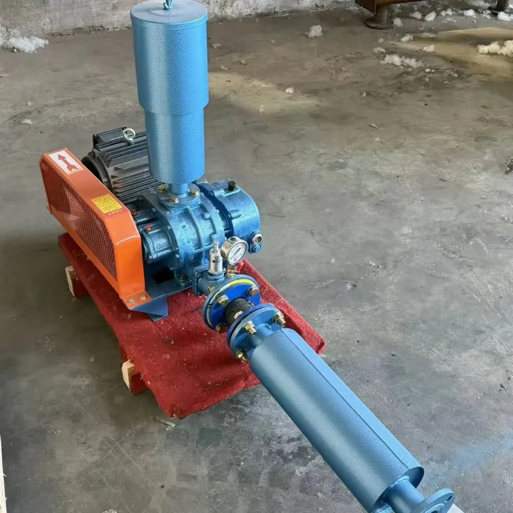 High Efficiency High Pressure Electric Roots Blower New Energy Saving Stainless Steel Blade Air Blower for Water Treatment