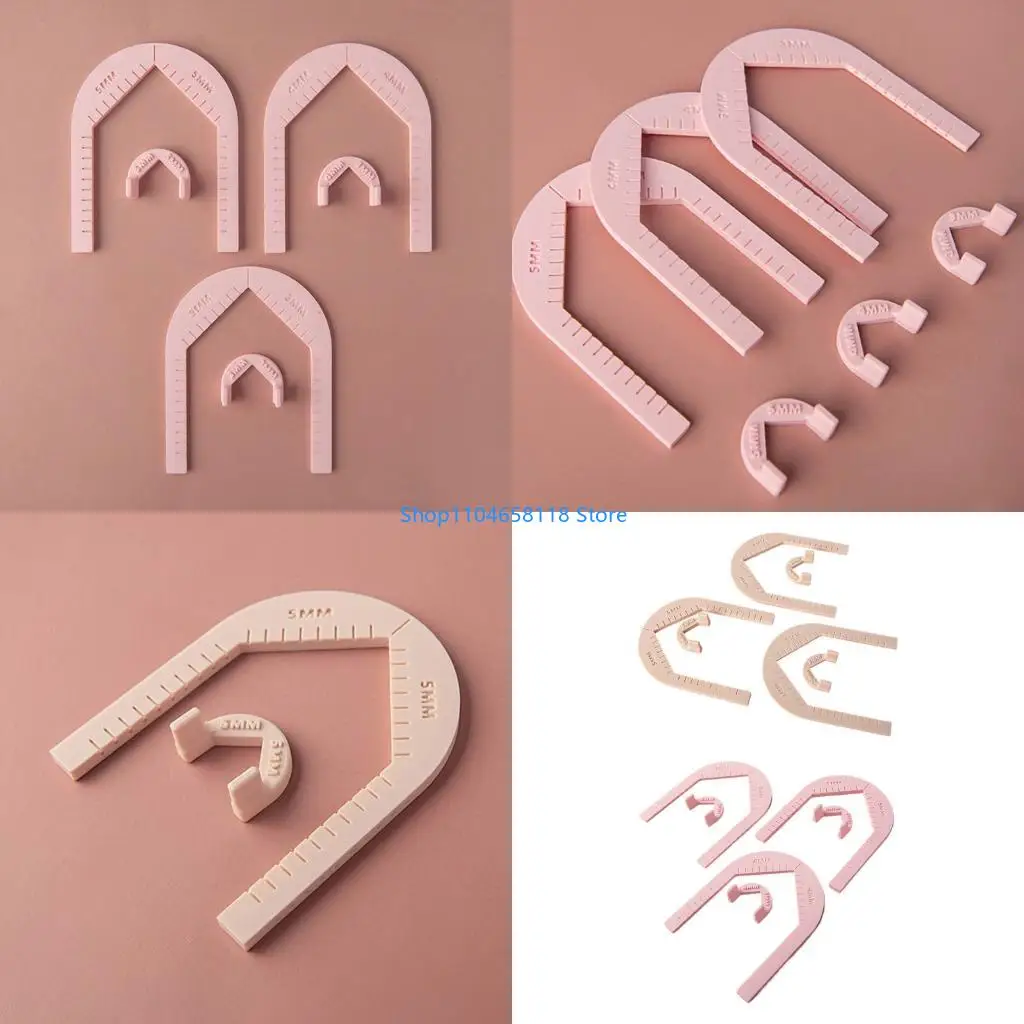 

Portable Jewelry Drilling Alignment Device Soft PLA Earring Maker Accessory