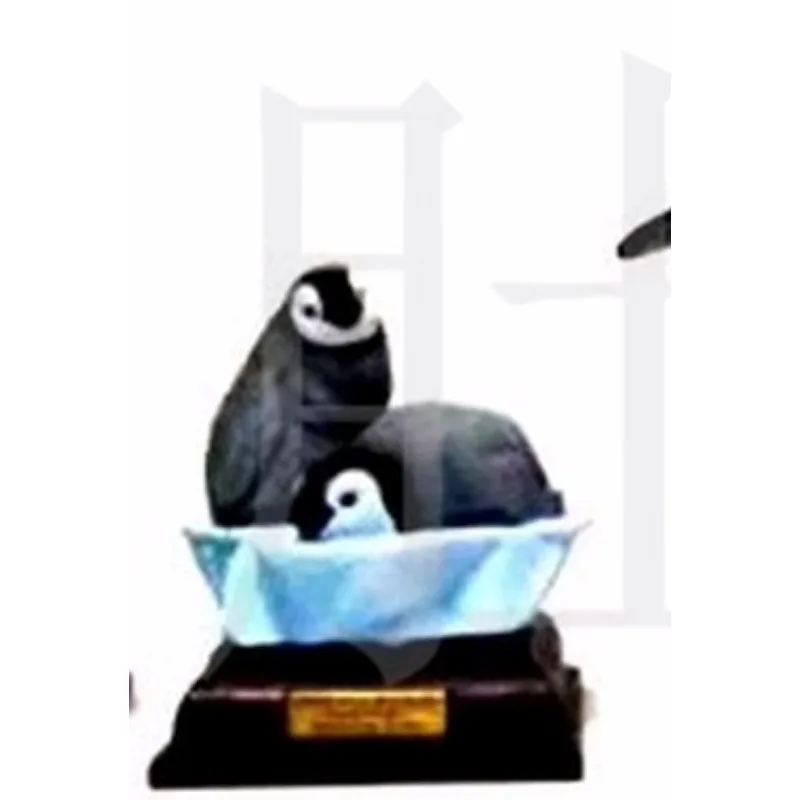 KITAN CLUB Gashapon Penguin Whale Eagle Qversion Mini Model mainan Action Figure hewan koleksi karakter kartun hadiah