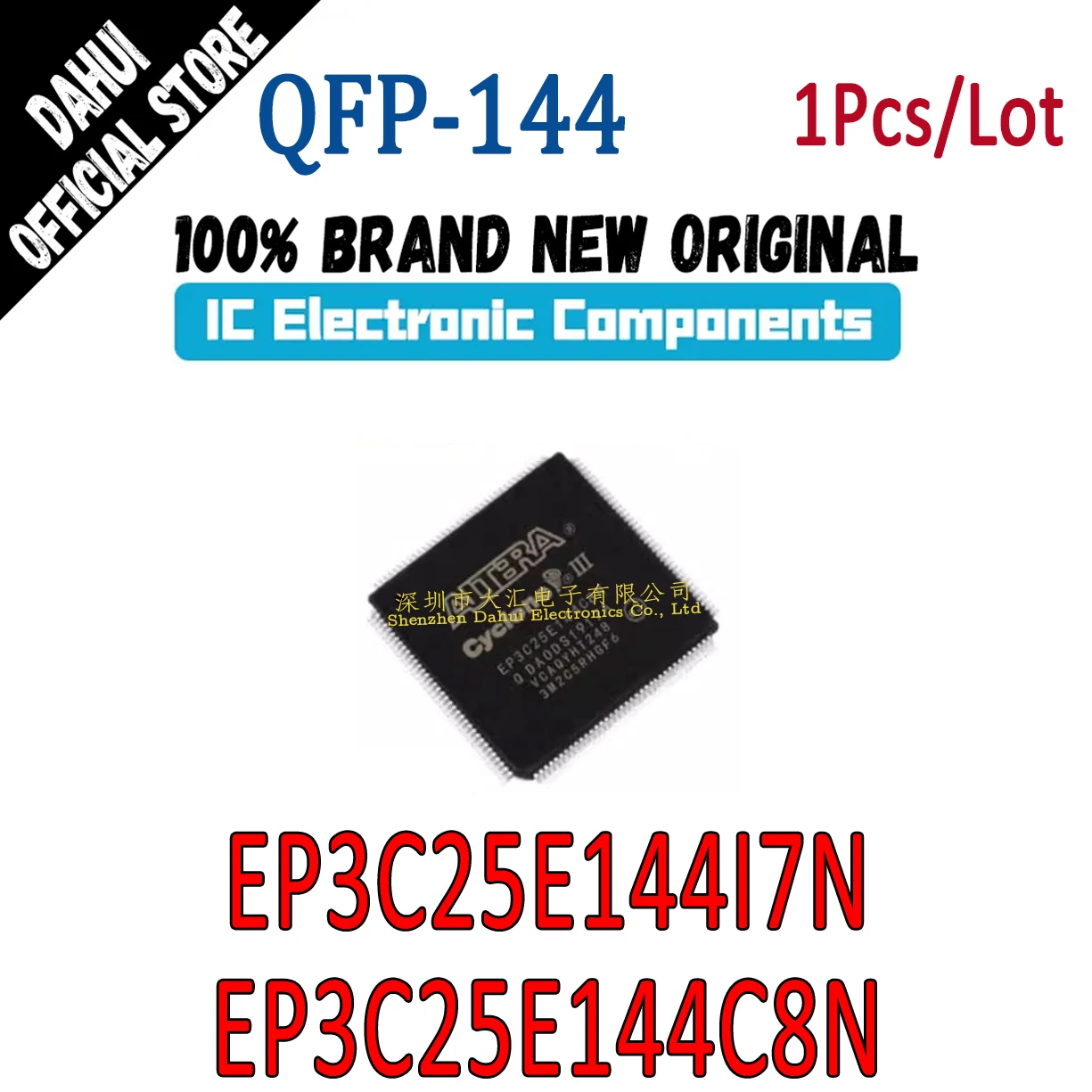 

EP3C25E144I7N EP3C25E144C8N QFP-144 programmable logic chip IC new original