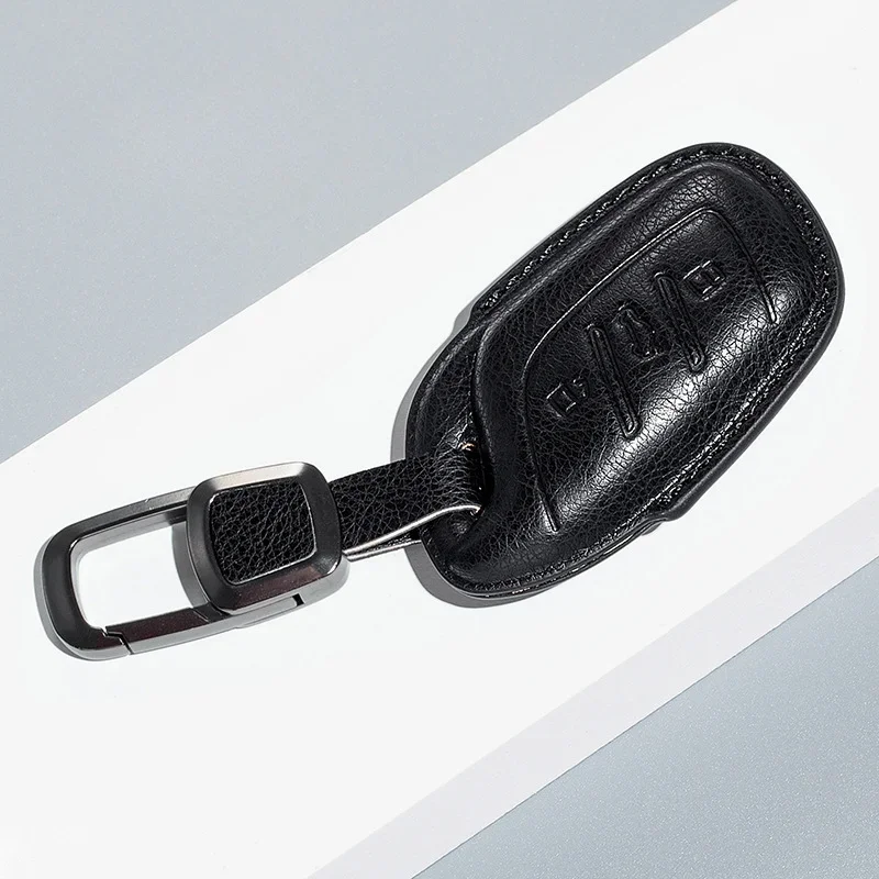 

Key Cover Case Car Keyring For Roewe RX3 RX8 ERX5 RX5 I6 I5 For MG 4 MG4 MG5 MG6 MG ZS EV HS EHS ZX Leather