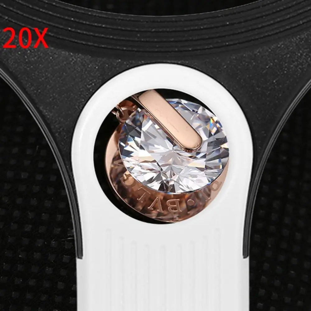 Extra Large 5x Magnifying Glass 5X 10X 20X 135mm Loupe Lens Handheld Magnifying Glass Illuminated HD Reading Magnifier Seniors