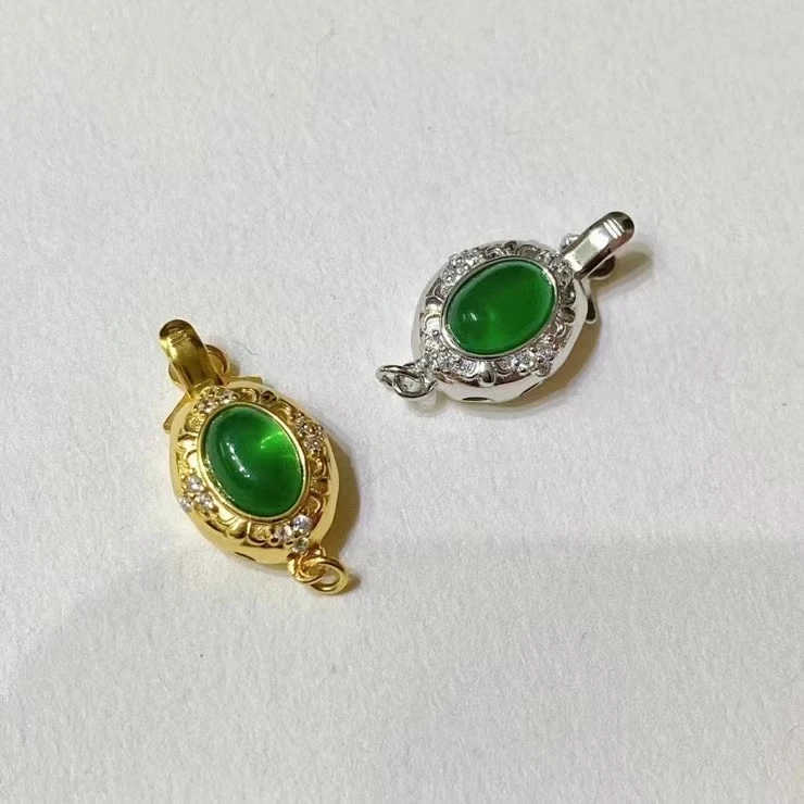 

Оптовая продажа DIY хорошее качество S925 стерлингового серебра кулон ожерелье браслет застежка крючок для 5-6 мм жемчуг 5 шт./лот